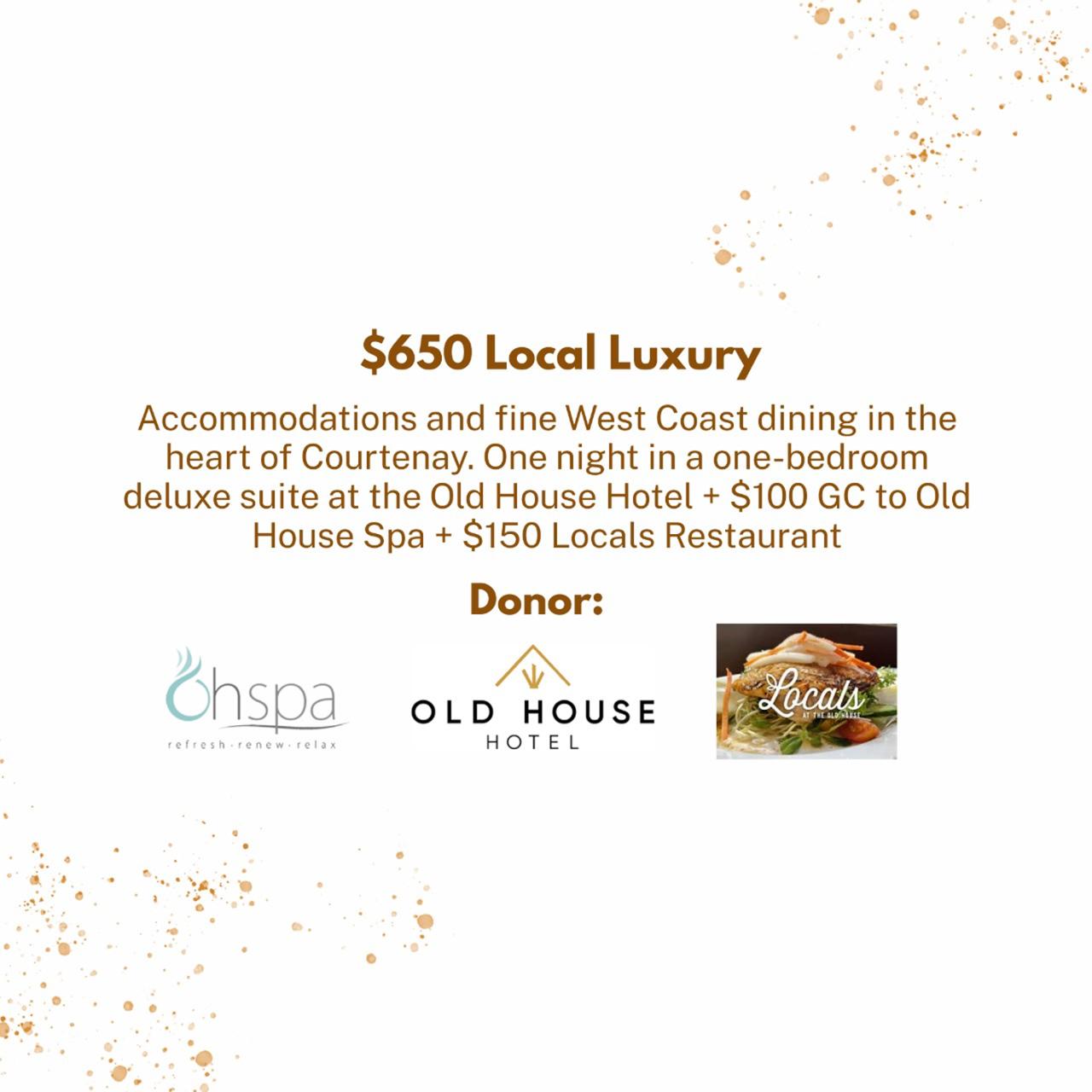 Ohspa Old House Hotel + OhSpa + Locals Getaway | Powered by Givergy