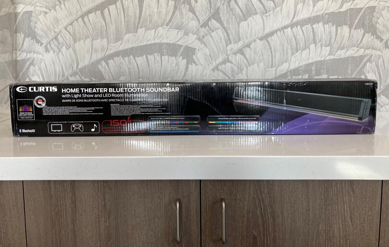 Curtis Home Theater Bluetooth Soundbar Powered by Givergy